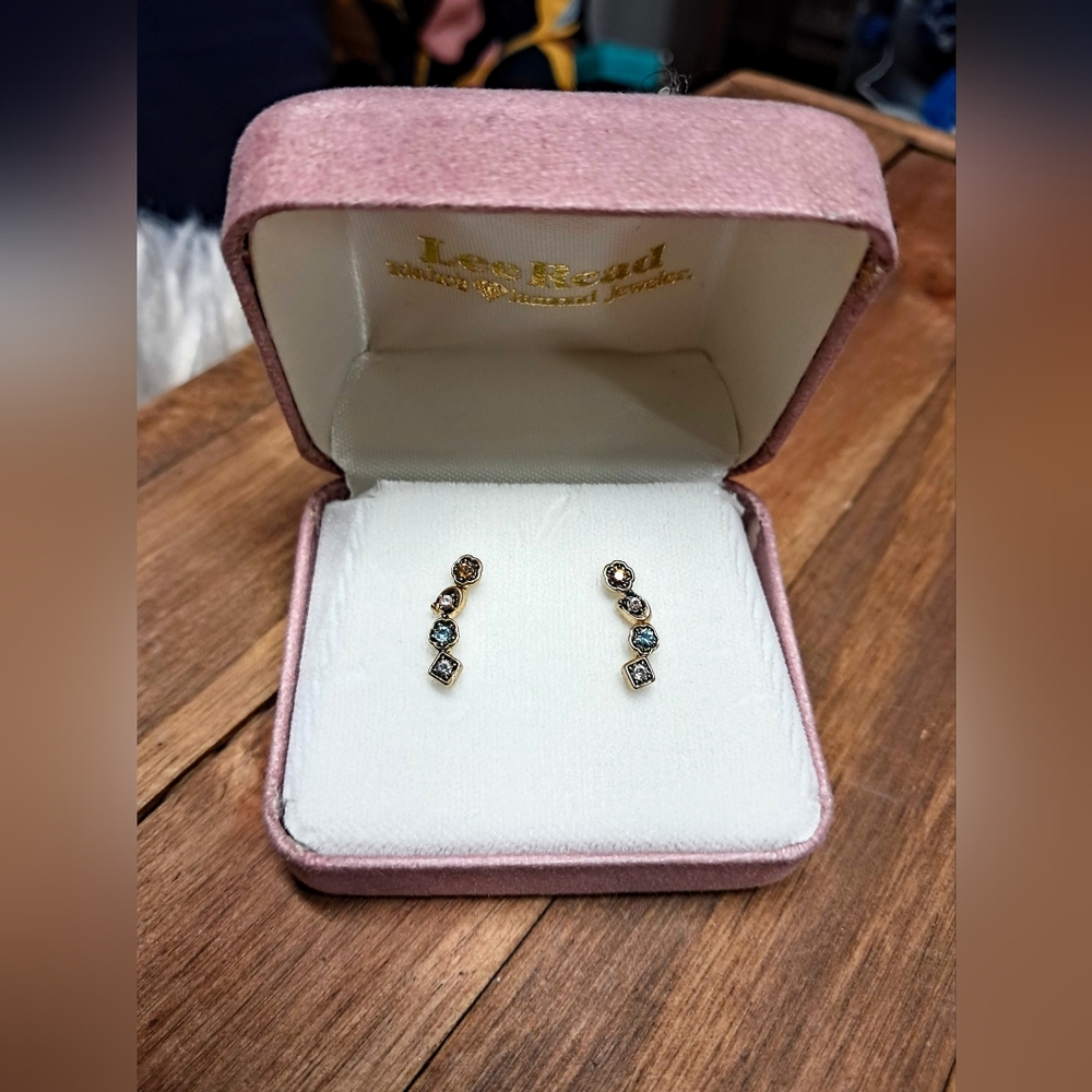 Coach Gemstone Earrings No Longer In Stores! - Picture 2 of 7